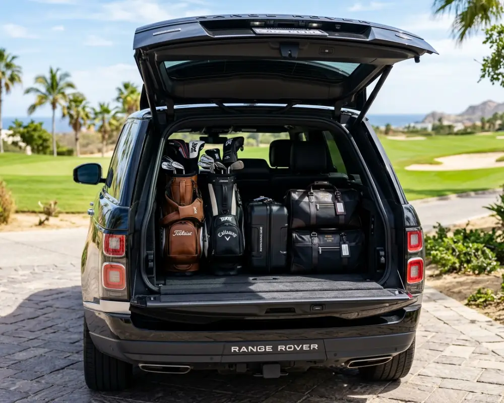 Spacious Golf Gear Transportation in Los Cabos